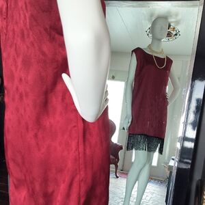 Elegant Red Mini Dress